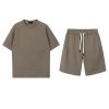 HBJWOV Leisure Sports Set Round Neck Loose Set