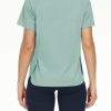 Women's Short Sleeve Workout Shirts Breathable Yoga T-Shirts with Side Slits Athletic Tee Tops