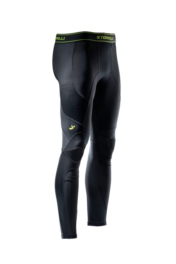 BodyShield Turf Burn Compression Pants 2, Soccer Base Layer with Shin Guard Pockets, Sports Accessories for Football, Baseball,
