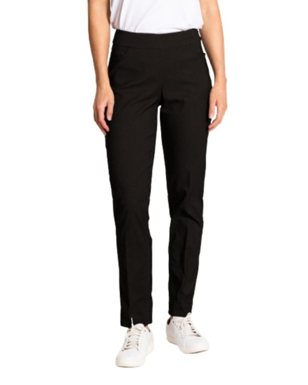 Womens Golf Apparel - Women's Regular Pull-On Straight-Leg Pant with Pockets