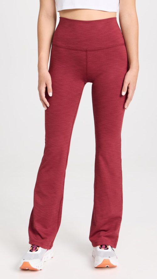 Women's Heather Rib High Waisted Practice Pants