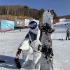 Women Snowboarding Suit Waterproof Windproof Ski Jacket Pants Set Two Piece Snowsuits Ski Suit for Winter Sports