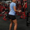 Workout Shirts Yoga Tops Activewear V-Neck T-Shirts for Women Running Fitness Sports Short Sleeve Tees
