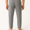 Men's 6 Pack 100% Cotton Jersey Knit Yoga Lounge & Sleep Pajama Pants
