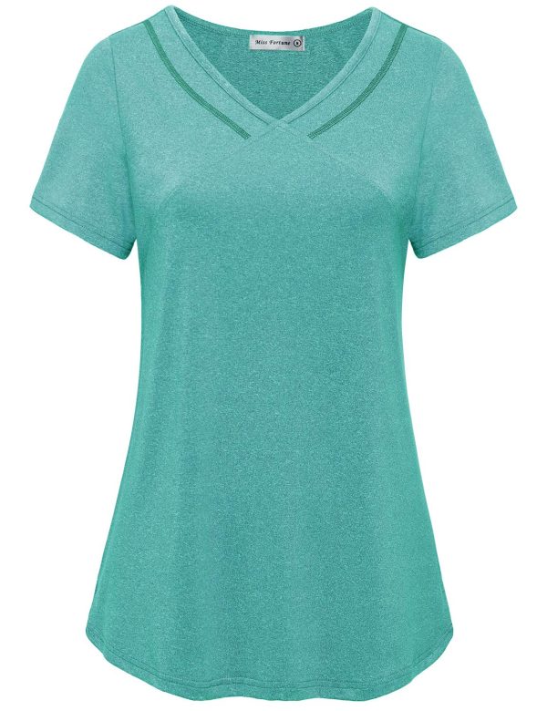 Womens Fast Dry Yoga Tops Workout Clothes