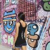 Organic Cotton Yoga Workout Tank Top Moon Phases Shirts Tops Tees Tanks for Women